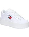 Zapatillas casual para mujer TOMMY HILFIGER  de  EN0EN02518 NEW TJW FLATFORM CUPSOLE ESS  YBS WHITE