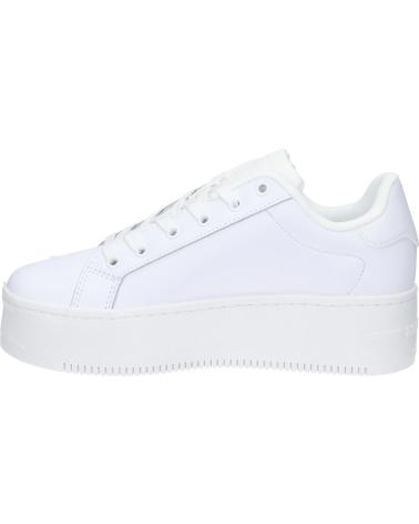Zapatillas casual para mujer TOMMY HILFIGER  de  EN0EN02518 NEW TJW FLATFORM CUPSOLE ESS  YBS WHITE