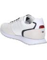 Deportivas TOMMY HILFIGER  de Hombre FM0FM05454 NEW RUNNER EVA MIX FLAG  YBS WHITE
