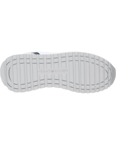 Deportivas TOMMY HILFIGER  de Hombre FM0FM05454 NEW RUNNER EVA MIX FLAG  YBS WHITE