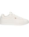  Casual sneakers for women TOMMY HILFIGER FW0FW08327 ICON COURT SNEAKER FLAG  Z00 IVORY PETAL