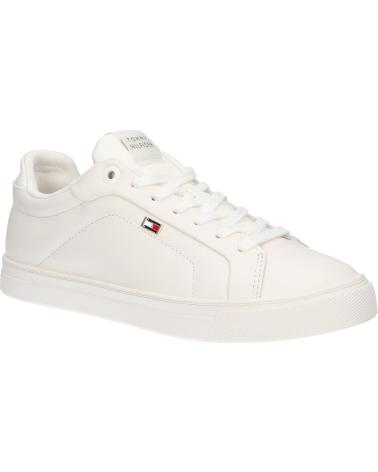  Casual sneakers for women TOMMY HILFIGER FW0FW08327 ICON COURT SNEAKER FLAG  Z00 IVORY PETAL