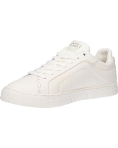  Casual sneakers for women TOMMY HILFIGER FW0FW08327 ICON COURT SNEAKER FLAG  Z00 IVORY PETAL