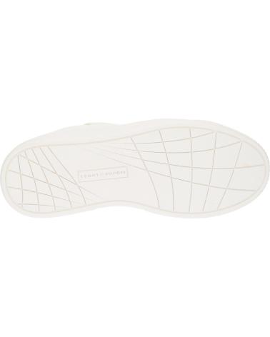 Woman Trainers TOMMY HILFIGER FW0FW08327 ICON COURT SNEAKER FLAG  Z00 IVORY PETAL