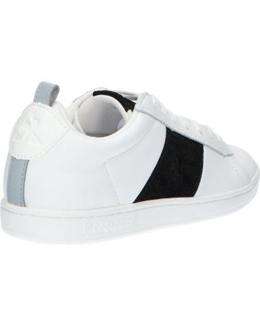  and  and  Casual sneakers for women LE COQ SPORTIF 2310130 COURTCLASSIC W PLANTS  OPTICAL WHITE-BLAC