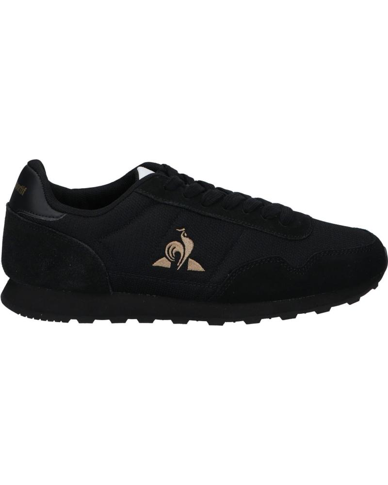 Man and Woman and girl and boy Trainers LE COQ SPORTIF 2310305 ASTRA METALLIC  TRIPLE BLACK