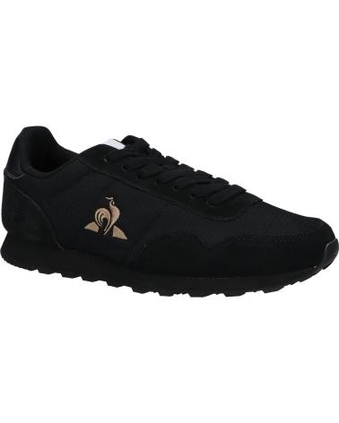 Man and Woman and girl and boy Trainers LE COQ SPORTIF 2310305 ASTRA METALLIC  TRIPLE BLACK