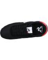  and  Casual sneakers for men LE COQ SPORTIF 2310306 ASTRA  BLACK-FIERY RED