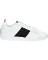 Woman and girl and boy Trainers LE COQ SPORTIF 2310130 COURTCLASSIC W PLANTS  OPTICAL WHITE-BLAC