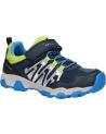  Casual shoes for boy GEOX J263ZB 0FUCE J MAGNETAR B ABX  C0749 NAVY-LIME