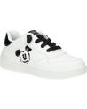  and  Casual sneakers for girl GEOX J45HXE 000BC J WASHIBA  C0404 WHITE-BLACK