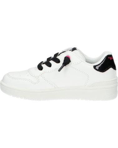  and  Casual sneakers for girl GEOX J45HXE 000BC J WASHIBA  C0404 WHITE-BLACK