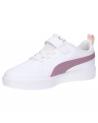 girl and boy Trainers PUMA 385836 RICKIE AC PS  08 WHITE