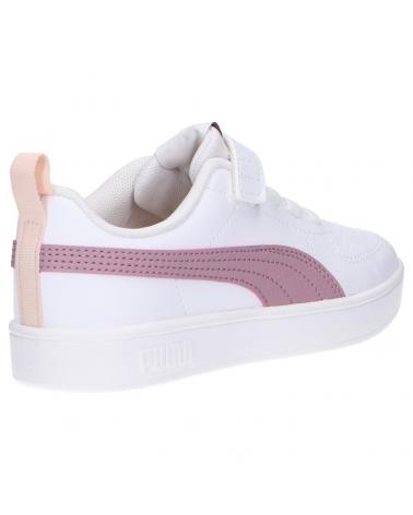 girl and boy sports shoes PUMA 385836 RICKIE AC PS  08 WHITE