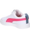 girl and boy sports shoes PUMA 385836 RICKIE AC PS  12 WHITE SUNSET