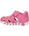 Sandali GEOX  per Bambina B4517B 0GNBC B SANDAL IUPIDOO GIR  C8F2V DK PINK-YELLOW
