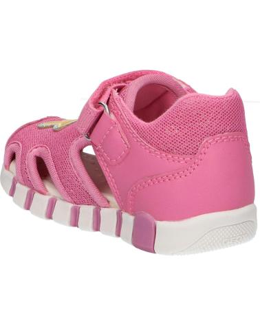 Sandali GEOX  per Bambina B4517B 0GNBC B SANDAL IUPIDOO GIR  C8F2V DK PINK-YELLOW