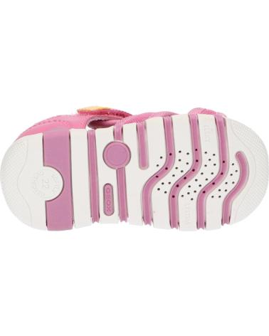 Sandali GEOX  per Bambina B4517B 0GNBC B SANDAL IUPIDOO GIR  C8F2V DK PINK-YELLOW