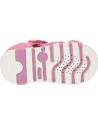 Sandali GEOX  per Bambina B4517B 0GNBC B SANDAL IUPIDOO GIR  C8F2V DK PINK-YELLOW