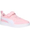 girl and boy sports shoes PUMA 385836 RICKIE AC PS  10 ALMOND BLOSSOM