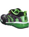  Casual shoes for boy GEOX J35FEB 011CE J BAYONYC  C0016 BLACK-GREEN