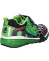  Casual shoes for boy GEOX J35FEB 011CE J BAYONYC  C0016 BLACK-GREEN