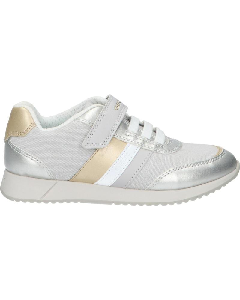 Deportivas GEOX  de Niña J166FA 010AJ J JENSEA  C1W2U SILVER-PLATINUM