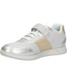 Zapatillas casual para niña GEOX  de  J166FA 010AJ J JENSEA  C1W2U SILVER-PLATINUM