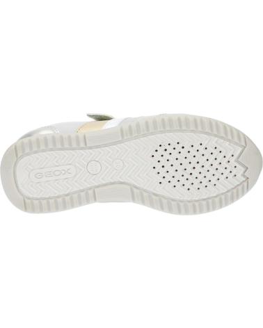 Zapatillas casual para niña GEOX  de  J166FA 010AJ J JENSEA  C1W2U SILVER-PLATINUM