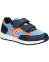 Sportivo GEOX  per Bambino J459EC 01454 J ALBEN  C0573 LT BLUE-ORANGE