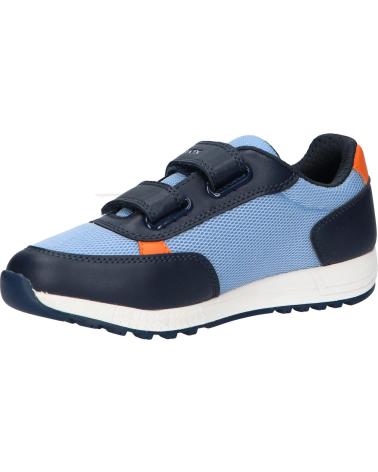 Sportivo GEOX  per Bambino J459EC 01454 J ALBEN  C0573 LT BLUE-ORANGE