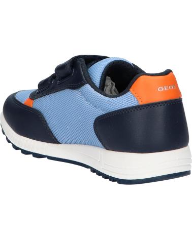 Sportivo GEOX  per Bambino J459EC 01454 J ALBEN  C0573 LT BLUE-ORANGE