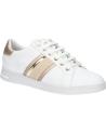  Casual sneakers for women GEOX D361BE 085NF D JAYSEN  C1327 WHITE-LT GOLD