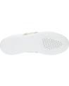 Woman Trainers GEOX D361BE 085NF D JAYSEN  C1327 WHITE-LT GOLD
