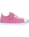 Zapatillas casual para niña GEOX  de  J454NA 00010 J GISLI  C8006 DK PINK
