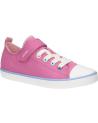 Zapatillas casual para niña GEOX  de  J454NA 00010 J GISLI  C8006 DK PINK