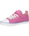 Zapatillas casual para niña GEOX  de  J454NA 00010 J GISLI  C8006 DK PINK