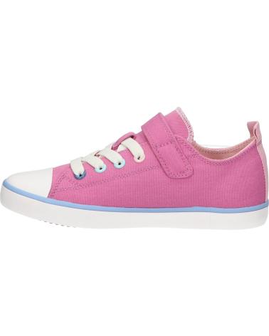 Zapatillas casual para niña GEOX  de  J454NA 00010 J GISLI  C8006 DK PINK