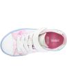 Zapatillas casual para niña GEOX  de  J454NA 000AN J GISLI  C0406 WHITE-PINK