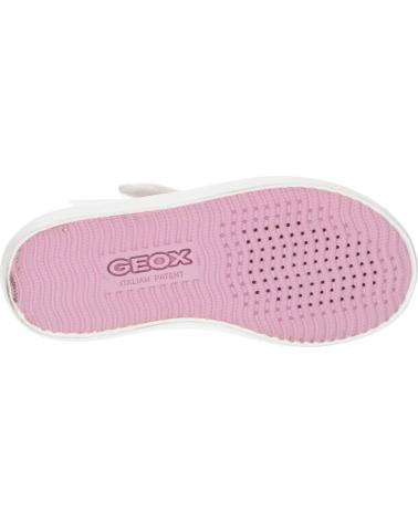 Deportivas GEOX  de Niña J454NA 000AN J GISLI  C0406 WHITE-PINK