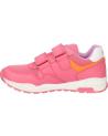  Casual sneakers for girl GEOX J458CA 0BC14 J PAVEL  C7Q8T LT CORAL-LT PINK