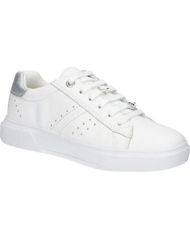 Zapatillas casual para mujer GEOX  de  y  J45GCB 085BC J NETTUNO  C0007 WHITE-SILVER