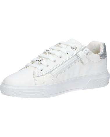 Zapatillas casual para mujer GEOX  de  y  J45GCB 085BC J NETTUNO  C0007 WHITE-SILVER