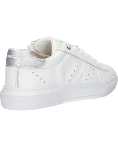 Zapatillas casual para mujer GEOX  de  y  J45GCB 085BC J NETTUNO  C0007 WHITE-SILVER