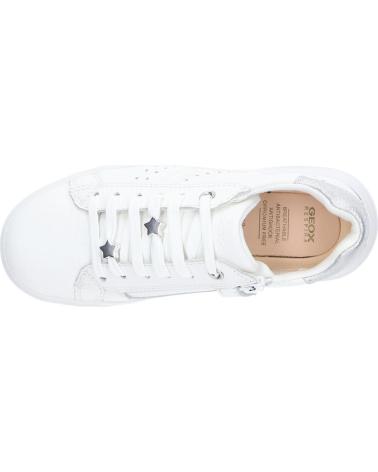 Zapatillas casual para mujer GEOX  de  y  J45GCB 085BC J NETTUNO  C0007 WHITE-SILVER