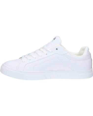 Zapatillas casual para hombre TOMMY HILFIGER  de  FM0FM05317 ICON COURT LTH FLAG ESS  YBS WHITE