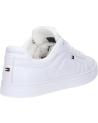 Zapatillas casual para hombre TOMMY HILFIGER  de  FM0FM05317 ICON COURT LTH FLAG ESS  YBS WHITE