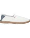 Deportivas TOMMY HILFIGER  de Hombre FM0FM05353 ESPADRILLE CORE  YBL ECRU