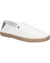 Deportivas TOMMY HILFIGER  de Hombre FM0FM05353 ESPADRILLE CORE  YBL ECRU