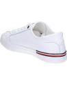  Casual sneakers for men TOMMY HILFIGER FM0FM05399 CORE CORPORATE VULE LEATHER  YBS WHITE